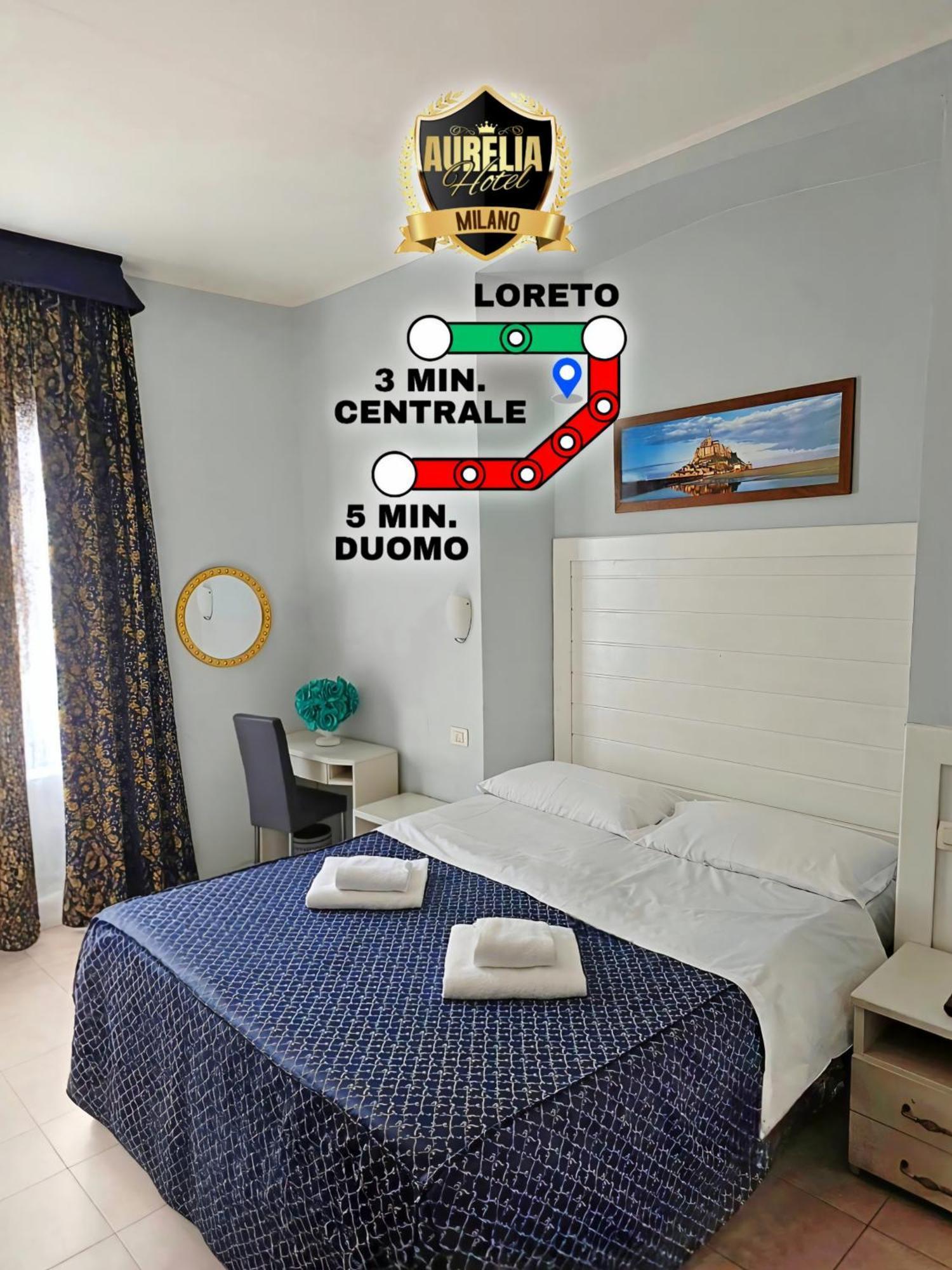 Hotel Aurelia Milano Centrale Bagian luar foto